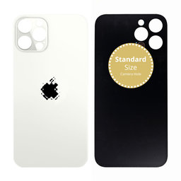 Apple iPhone 12 Pro - Steklo zadnjega ohišja (Silver)