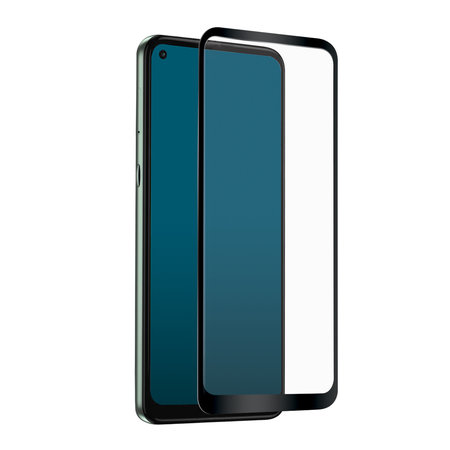SBS - Tempered Glass Full Cover za Motorola Moto G9 Power, črn