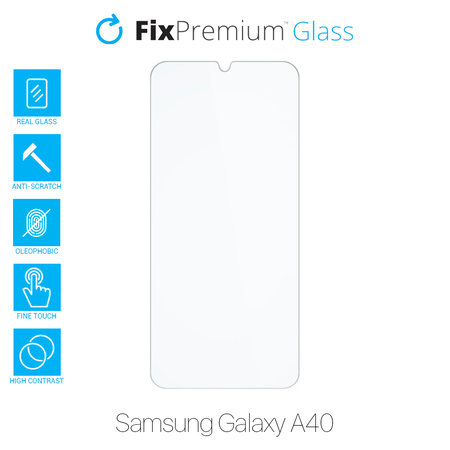 FixPremium Glass - Kaljeno Steklo za Samsung Galaxy A40
