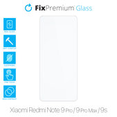 FixPremium Glass - Kaljeno Steklo za Xiaomi Redmi Note 9 Pro, 9 Pro Max in 9S
