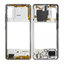 Samsung Galaxy A41 A415F - Srednji okvir (Prism Crush Silver) - GH98-45511C Genuine Service Pack