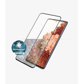PanzerGlass - Kaljeno Steklo Case Friendly AB za Samsung Galaxy S21+, Fingerprint komp., črn