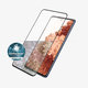 PanzerGlass - Kaljeno Steklo Case Friendly AB za Samsung Galaxy S21+, Fingerprint komp., črn