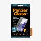 PanzerGlass - Kaljeno Steklo Case Friendly AB za Samsung Galaxy S21 Ultra, Fingerprint komp., črn