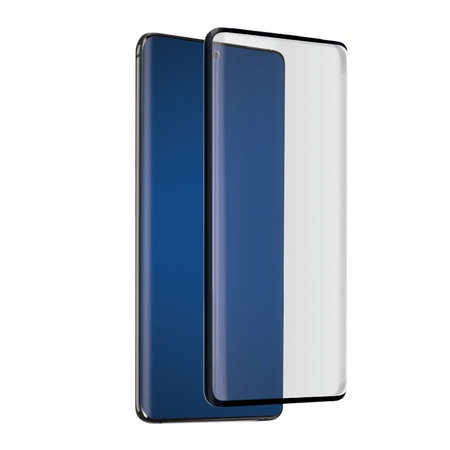 SBS - Tempered Glass 4D Full Glass za Samsung Galaxy S21 Ultra, črne barve