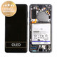 Samsung Galaxy S21 G991B - LCD zaslon + steklo na dotik + okvir + baterija (Phantom Gray) - GH82-24716A, GH82-24718A Genuine Service Pack