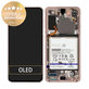 Samsung Galaxy S21 G991B - LCD zaslon + steklo na dotik + okvir + baterija (Phantom Violet) - GH82-24716B, GH82-24718B Genuine Service Pack