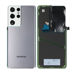 Samsung Galaxy S21 Ultra G998B - Pokrov baterije (Phantom Silver) - GH82-24499B Genuine Service Pack
