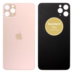 Apple iPhone 11 Pro Max - Steklo zadnjega ohišja (Gold)