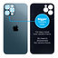 Apple iPhone 12 Pro Max - Steklo zadnjega ohišja s povečano luknjo za kamero (Blue)