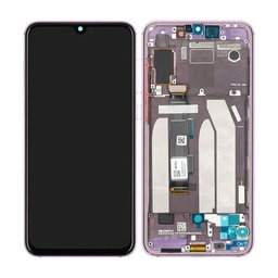 Xiaomi Mi 9 SE M1903F2G - LCD zaslon + steklo na dotik + okvir (Lavender Violet) - 5612100040B6 Genuine Service Pack