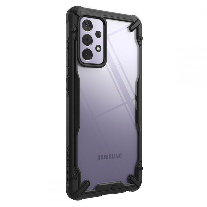 Ringke - Ovitek Fusion X za Samsung Galaxy A72 5G, črn