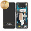 Asus Zenfone 7 ZS670KS, 7 Pro ZS671KS - LCD zaslon + steklo na dotik + okvir (Aurora Black) - 90AI0021-R20010 Genuine Service Pack