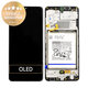 Samsung Galaxy A32 A325F - LCD zaslon + steklo na dotik + okvir + baterija (Awesome Black) - GH82-25611A, GH82-25612A Genuine Service Pack