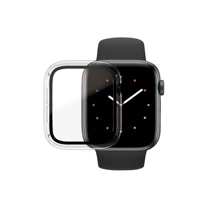 PanzerGlass - Kaljeno Steklo Full Body AB za Apple Watch 4, 5, 6, SE (1st gen) in SE (2nd gen) 44mm, transparent