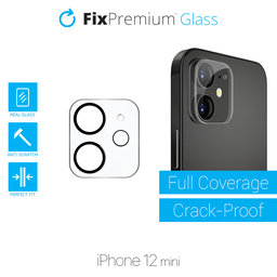 FixPremium Glass - Kaljeno Steklo za zadnjo kamero za iPhone 12 mini