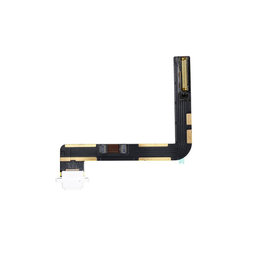 Apple iPad (7th Gen 2019, 8th Gen 2020, 9th Gen 2021) - Priključek za polnjenje + Flex kabel (White)