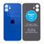 Apple iPhone 12 - Steklo zadnjega ohišja s povečano odprtino za kamero (Blue)