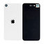 Apple iPhone SE (2nd Gen 2020) - Steklo zadnjega ohišja + steklo zadnje kamere (White)