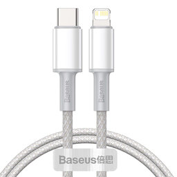 Baseus - Lightning / USB-C kabel (1m), bel
