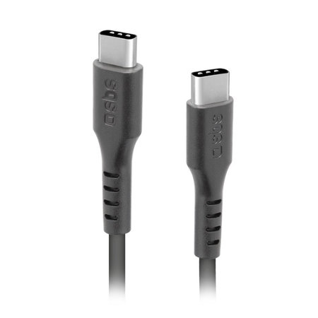 SBS - USB-C / USB-C kabel (2m), črn
