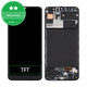 Samsung Galaxy A30s A307F - LCD zaslon + steklo na dotik + okvir (Prism Crush Black) TFT