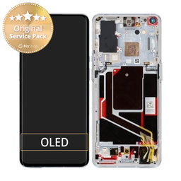 OnePlus 9 Pro - LCD zaslon + steklo na dotik + okvir (Morning Mist) - 1001100046 Genuine Service Pack