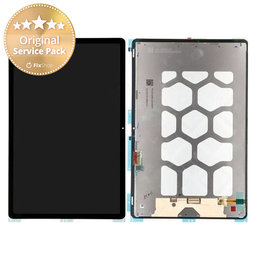 Samsung Galaxy Tab S7 FE 5G T736B - LCD zaslon + steklo na dotik + okvir (Mystic Black) - GH82-25897A Genuine Service Pack