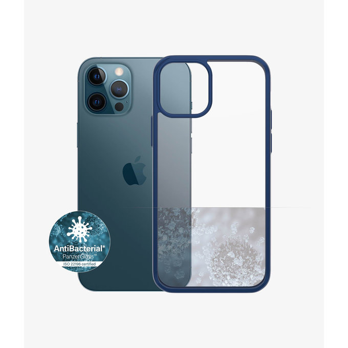 PanzerGlass - Ovitek ClearCase AB za iPhone 12 in 12 Pro, moder