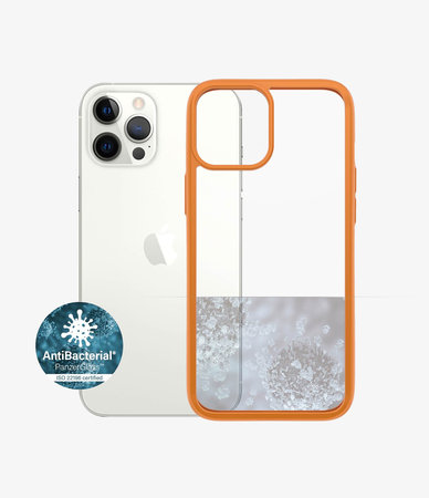 PanzerGlass - Ovitek ClearCase AB za iPhone 12 Pro Max, oranžen