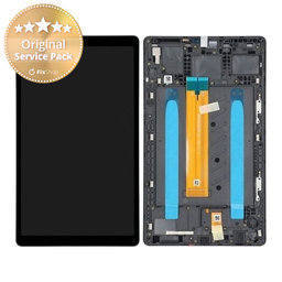 Samsung Galaxy Tab A7 Lite LTE T225 - LCD zaslon + steklo na dotik + okvir (Gray) - GH81-20632A Genuine Service Pack