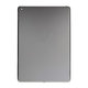 Apple iPad (7th Gen 2019, 8th Gen 2020) - WiFi različica pokrova baterije (Space Gray)