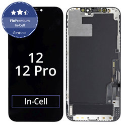 Apple iPhone 12, 12 Pro - LCD zaslon + steklo na dotik + okvir In-Cell FixPremium