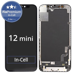 Apple iPhone 12 Mini - LCD zaslon + steklo na dotik + okvir In-Cell FixPremium