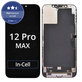 Zaslon In-Cell FHD za iPhone 12 Pro Max, Steklo na dotik z okvirjem, FixPremium