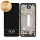 Samsung Galaxy A52 A525F, A526B - LCD zaslon + steklo na dotik + okvir (Awesome Black) - GH82-25524A GH82-25526A, GH82-25754A, GH82-25602A Genuine Service Pack