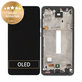 Samsung Galaxy A52 A525F, A526B - LCD zaslon + steklo na dotik + okvir (Awesome Black) - GH82-25524A GH82-25526A, GH82-25754A, GH82-25602A Genuine Service Pack