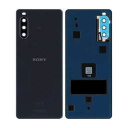 Sony Xperia 10 III - Pokrov baterije (Black) - A5034097A, A5040374A Genuine Service Pack