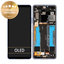 Sony Xperia 10 III - LCD zaslon + steklo na dotik + okvir (Blue) - A5034094A Genuine Service Pack