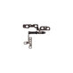 HP 15-cx0016nc - levi tečaj - 77030206 Genuine Service Pack