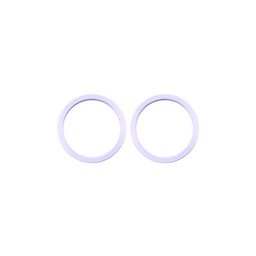 Apple iPhone 11, 12, 12 Mini - Stekleni okvir zadnje kamere (Purple) - 2 kosa