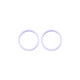Apple iPhone 11, 12, 12 Mini - Stekleni okvir zadnje kamere (Purple) - 2 kosa