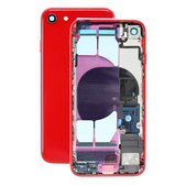 Apple iPhone SE (2nd Gen 2020) - Zadnje ohišje z majhnimi deli (Red)
