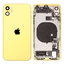 Apple iPhone 11 - Zadnje ohišje z majhnimi deli (Yellow)