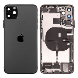 Apple iPhone 11 Pro Max - zadnje ohišje z majhnimi deli (Space Gray)