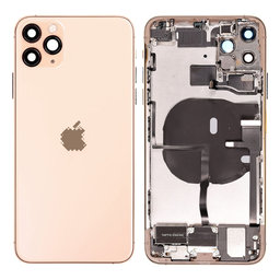 Apple iPhone 11 Pro Max - Zadnje ohišje z majhnimi deli (Gold)