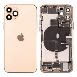 Apple iPhone 11 Pro - Zadnje ohišje z majhnimi deli (Gold)