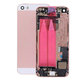 Apple iPhone SE - Zadnje ohišje z majhnimi deli (Rose Gold)