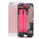 Apple iPhone SE - Zadnje ohišje z majhnimi deli (Rose Gold)