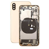 Apple iPhone XS - Zadnje ohišje z majhnimi deli (Gold)